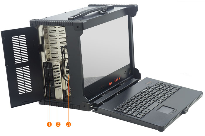 Rugged MPC-1700 portable computer supports quad-core, six-core, eight-core CPU
