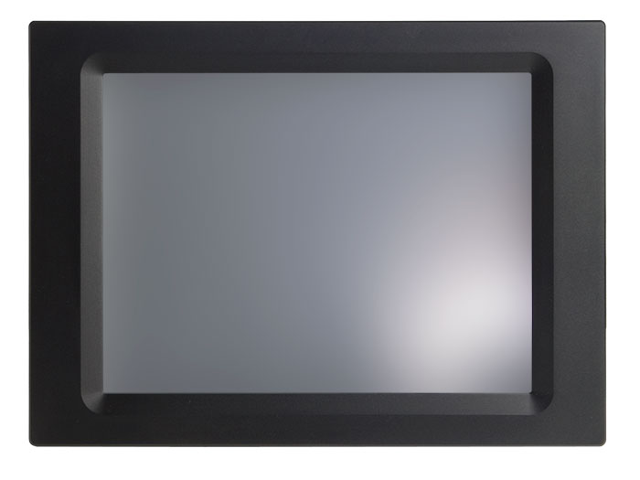 PPC-125 fanless industrial panel PC with touch screen. It has an Intel Atom D525, Intel Atom D2550, or Intel Celeron J1900 processor. Ultra slim design with IP-65 front panel.